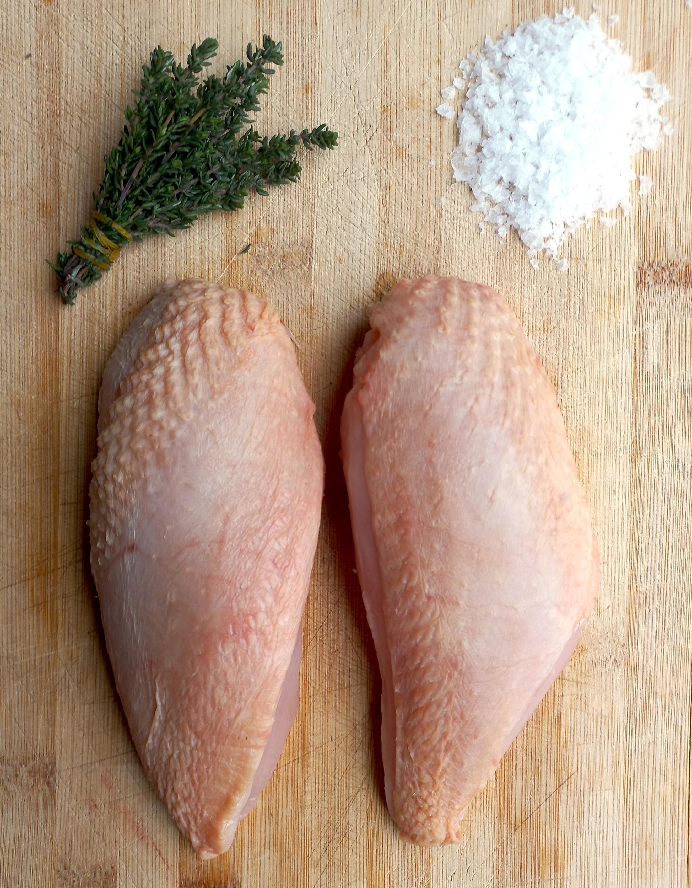 Organic chicken breast pack (min 400g)